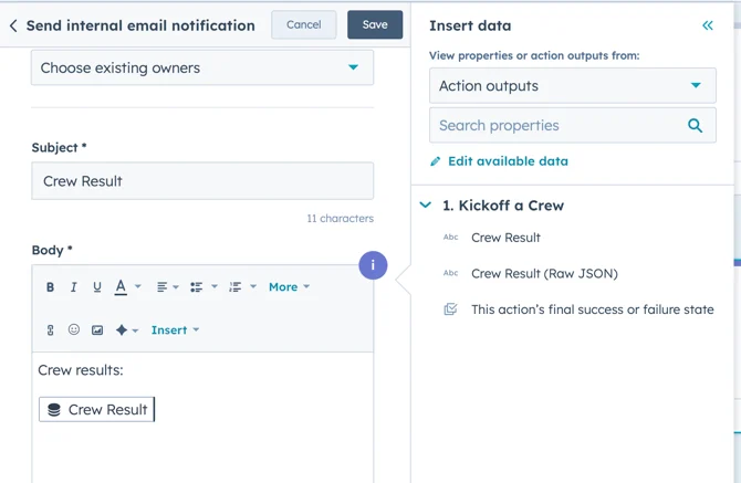 HubSpot Workflow 2